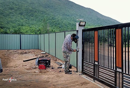 รั้ว ติดตั้งง่าย 3